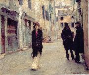John Singer Sargent Street in Venice painting